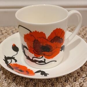 Wedgwood Cornpoppy Bone China Cup